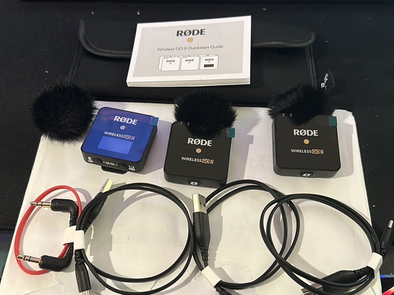 Rent Rode wireless go 2 microphone + 2 lavalier mic (like dji mic