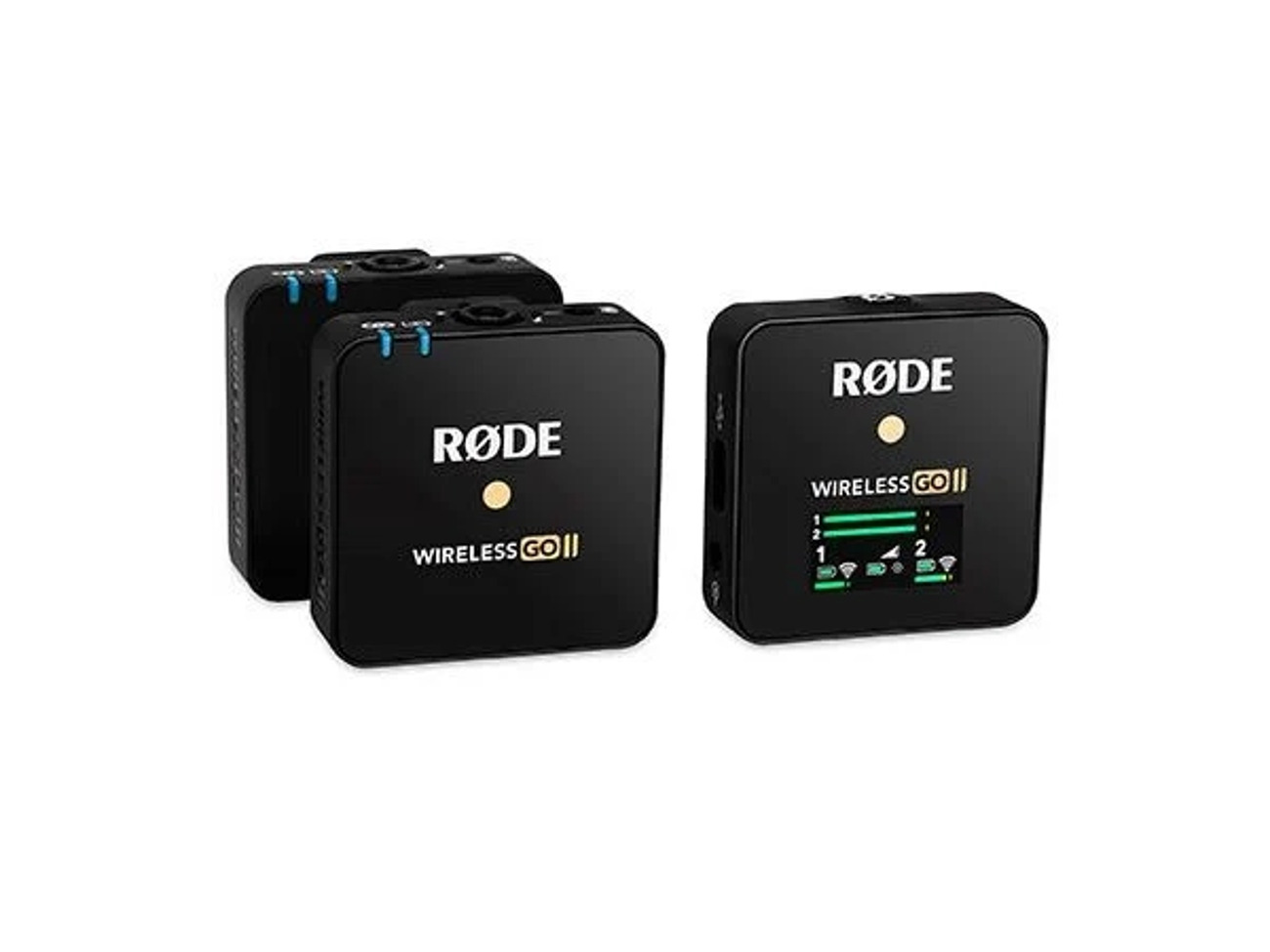 Rode wireless go ii wireless w/lapel mics