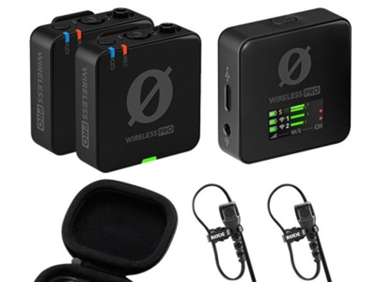 Rode wireless pro - 2x tx / 1x rx - 32-bit radio mic package