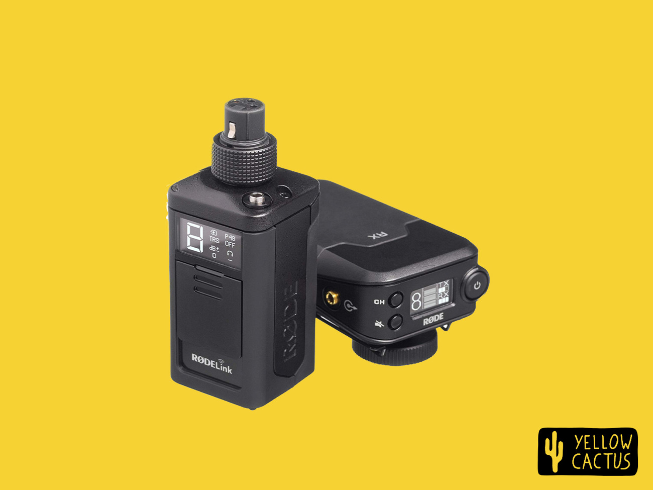 Rode wireless sound (phantom power 48v)  transmitter and receiver kit with batteries