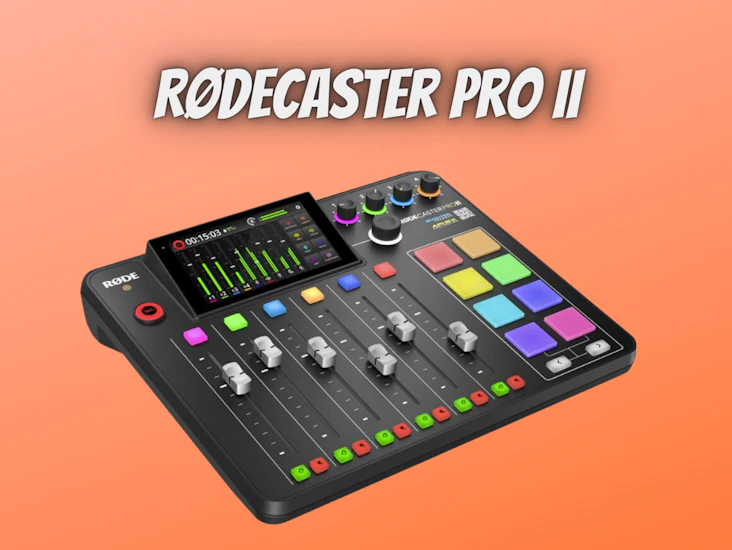 Rodecaster pro ii mk2 podcast mixer