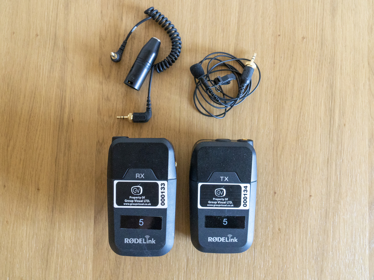 Rodelink filmmaker wireless radio mic set