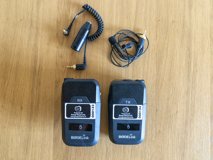 Rodelink filmmaker wireless radio mic set