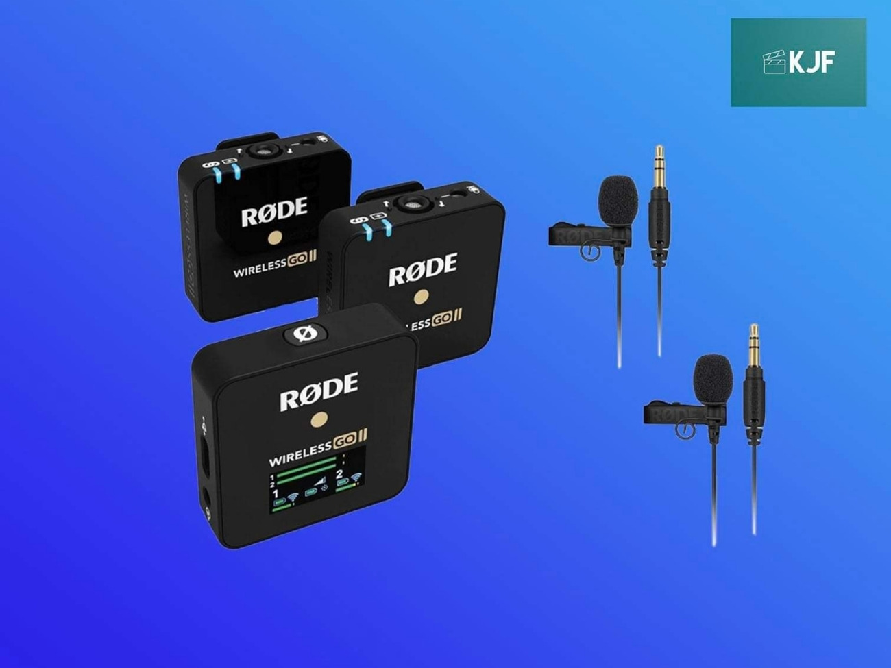 Rode wireless go ii kit w/ rode lavs