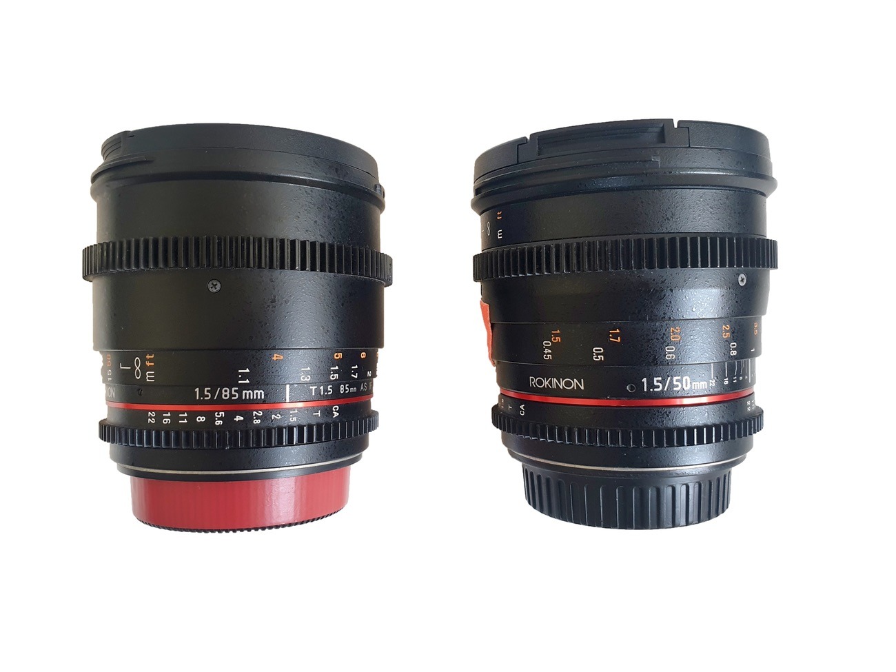 Rokinon 1.5/50mm & 1.5/85mm lenses