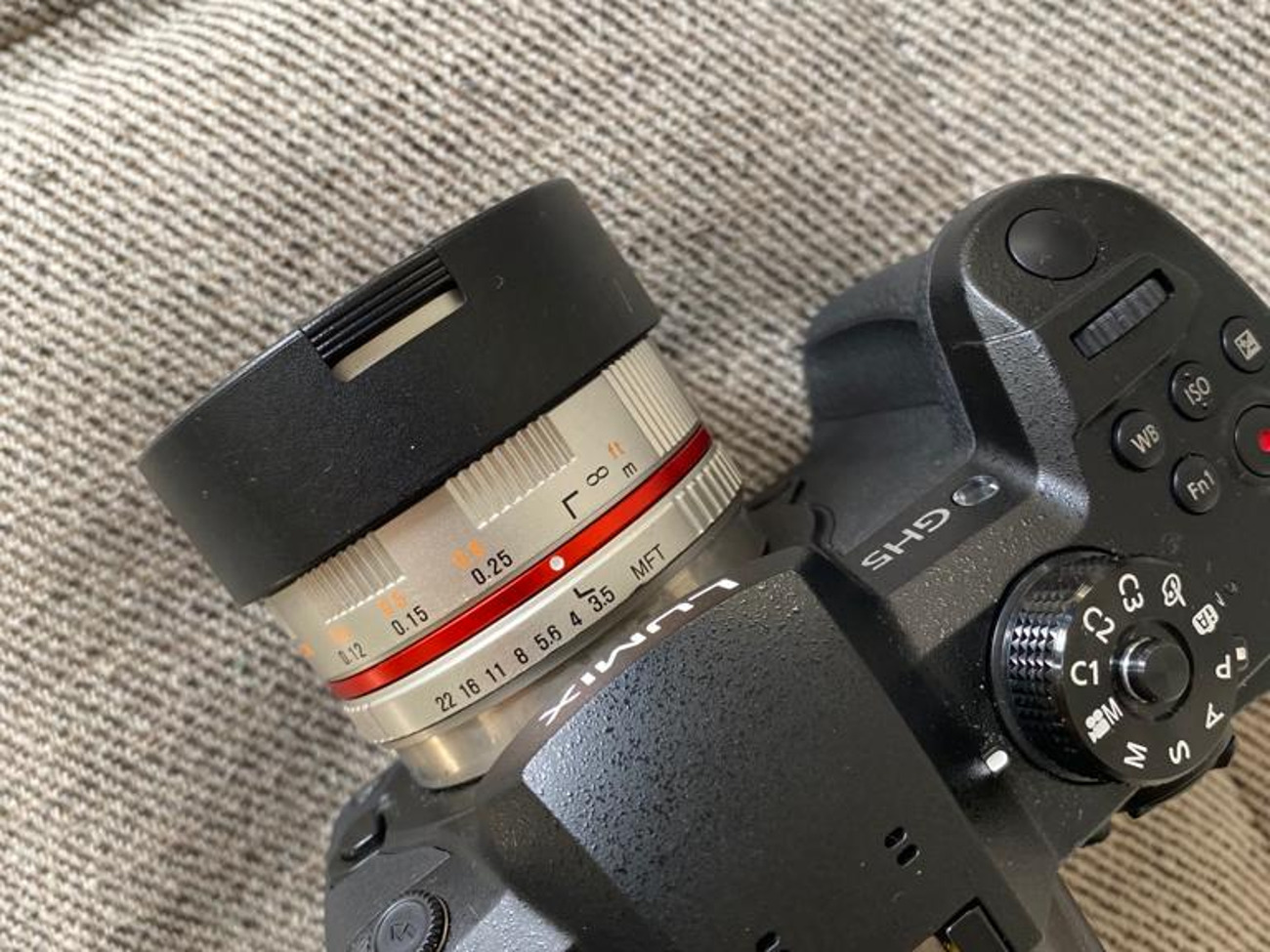 Rokinon 7.5mm fisheye lens (micro four thirds)