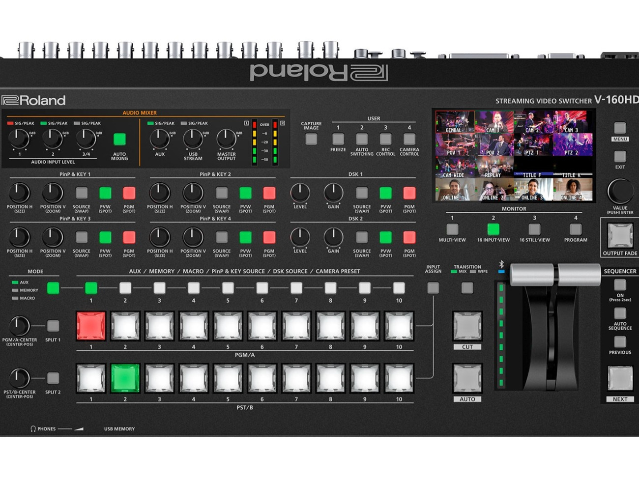 Roland v-160hd vision mixer