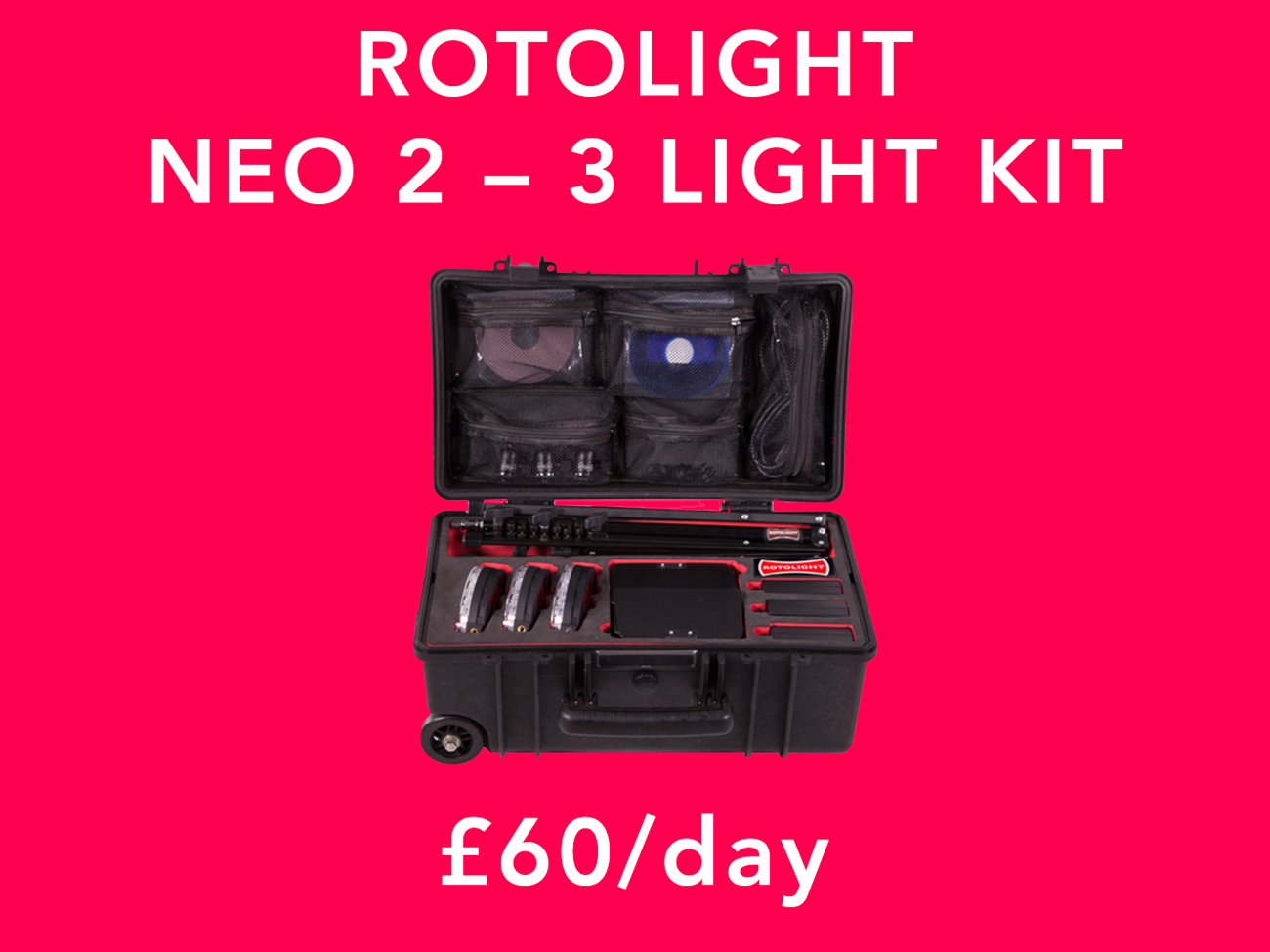 Rotolight neo 2 - 3 light kit