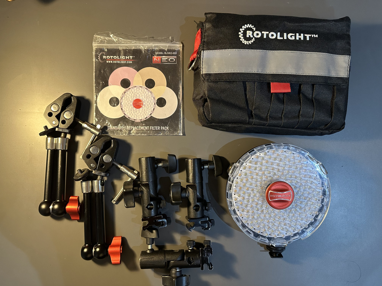 Rotolight neo 2 led video light for cameras 