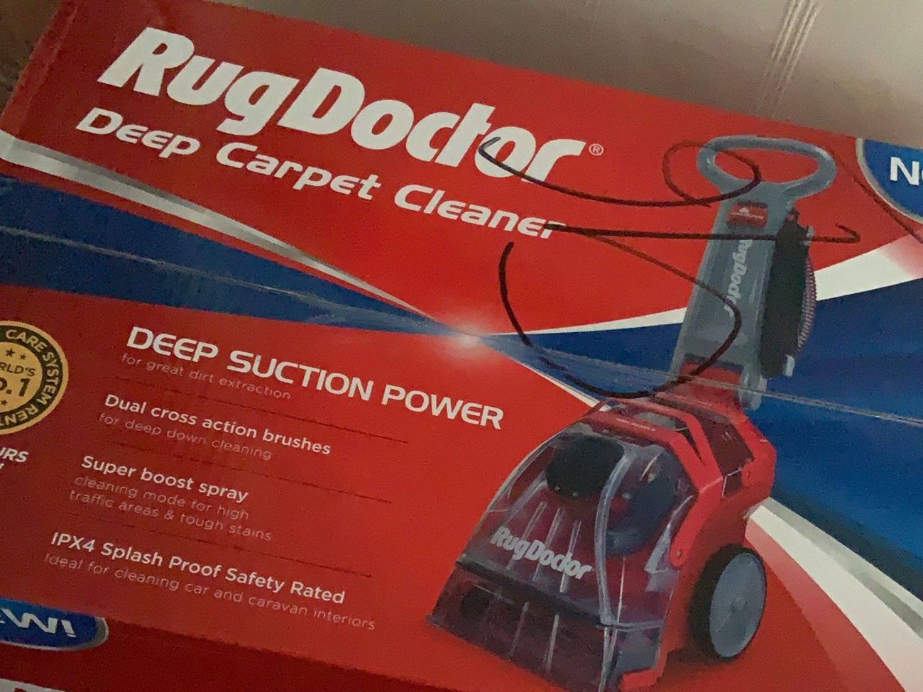 Rug doctor deep carpet cleaner