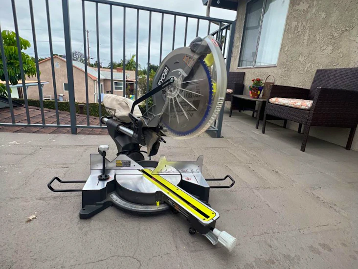 Ryobi 12" miter saw