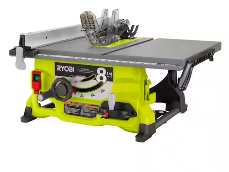 Ryobi 13 amp 8-1/4 in. table saw