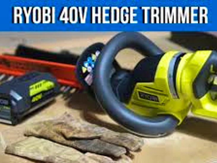 Ryobi 40v 24 in. cordless battery hedge trimmer