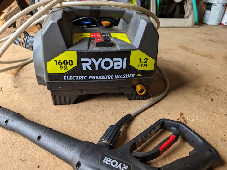 Ryobi electric power washer / pressure washer