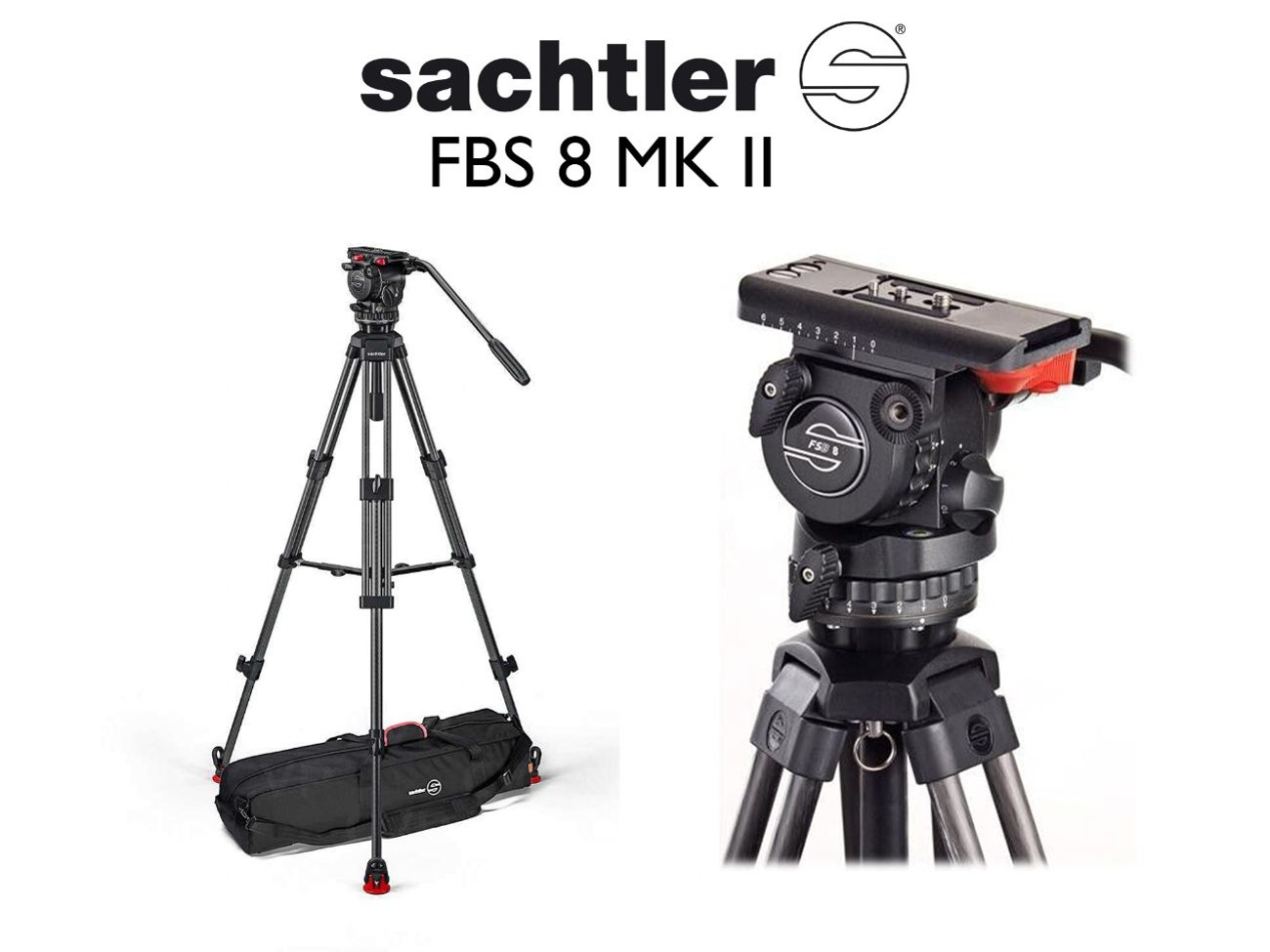 Sachtler fbs 8 ii video tripod (75mm)