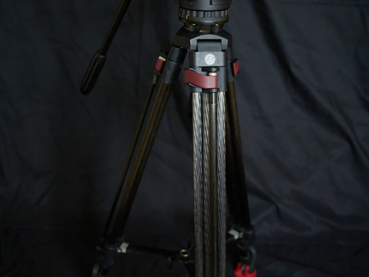 Sachtler fsb 6 tripod with carbon fibre (only with camera) legs