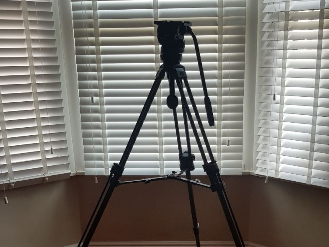 Sachtler professional video tripod with fsb 6 fluid head