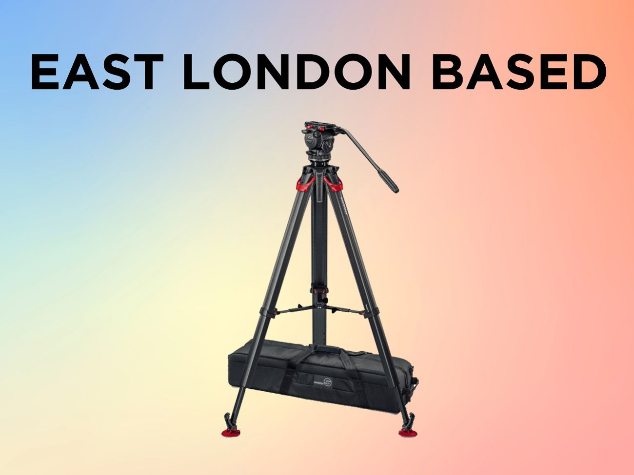 Sachtler system aktiv8 tripod head with flowtech75 legs