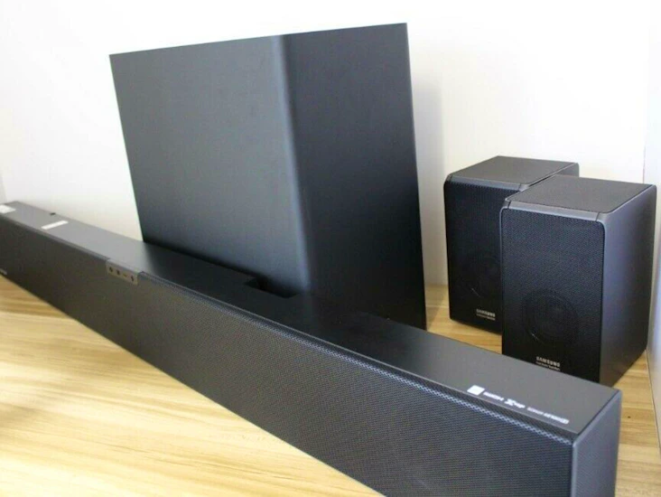 Samsung hw-q90 - atmos soundbar, subwoofer & rear speakers