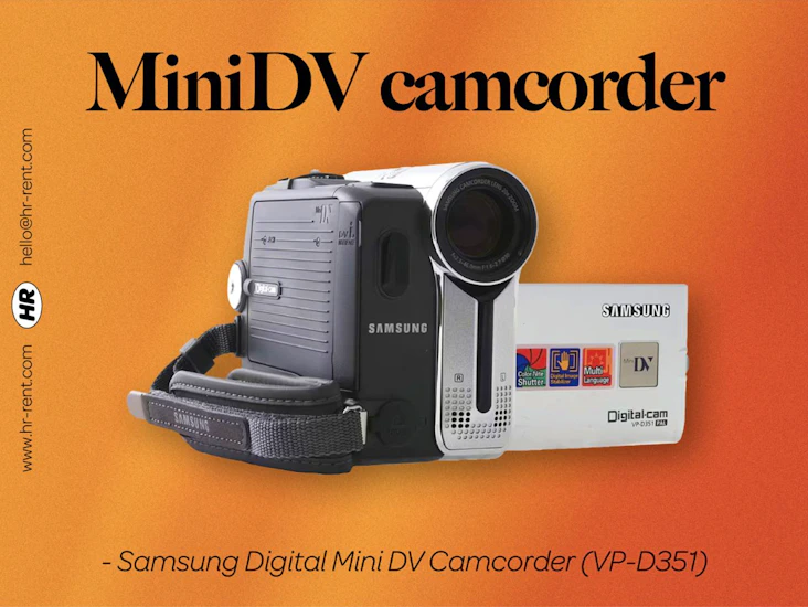 Samsung mini dv camcorder (mini dv camera)