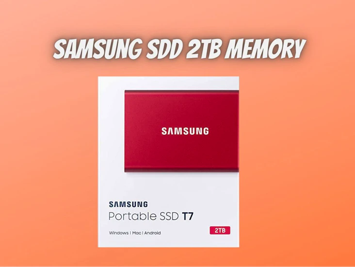 Samsung t7 portable ssd - 2 tb / hard drive / hdd
