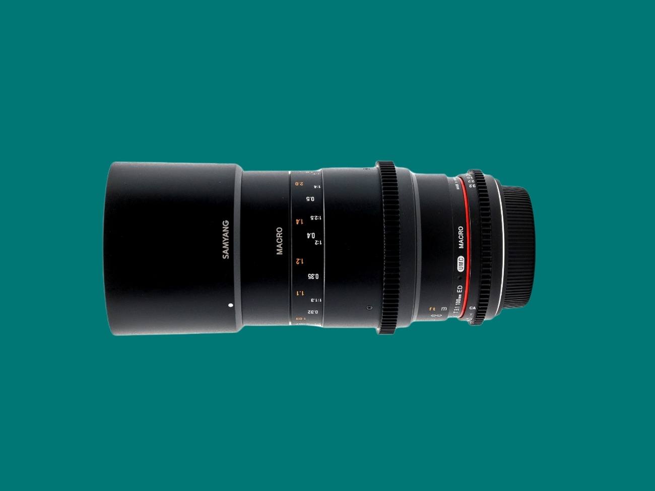 Samyang 100mm t3.1 vdslrii macro cine lens for sony e mount