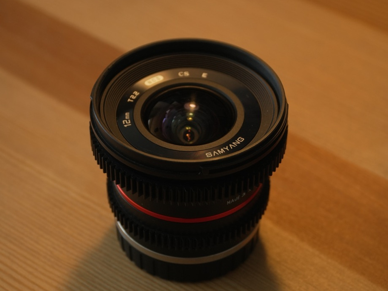 Rent Samyang 12mm T2.2 E mount Cine lens from Luke P