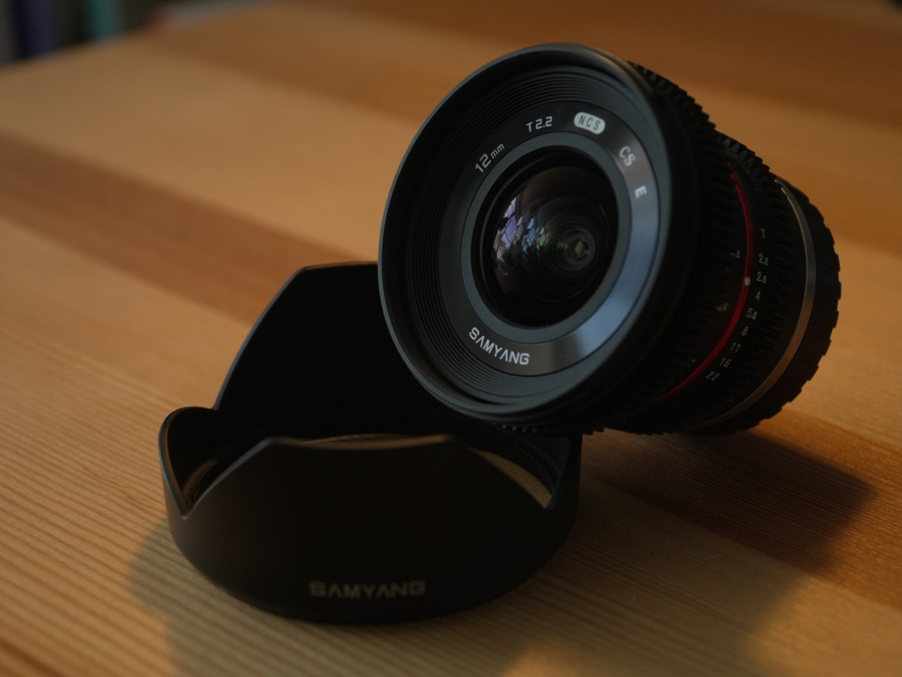 Rent Samyang 12mm T2.2 E mount Cine lens from Luke P, Lansbury