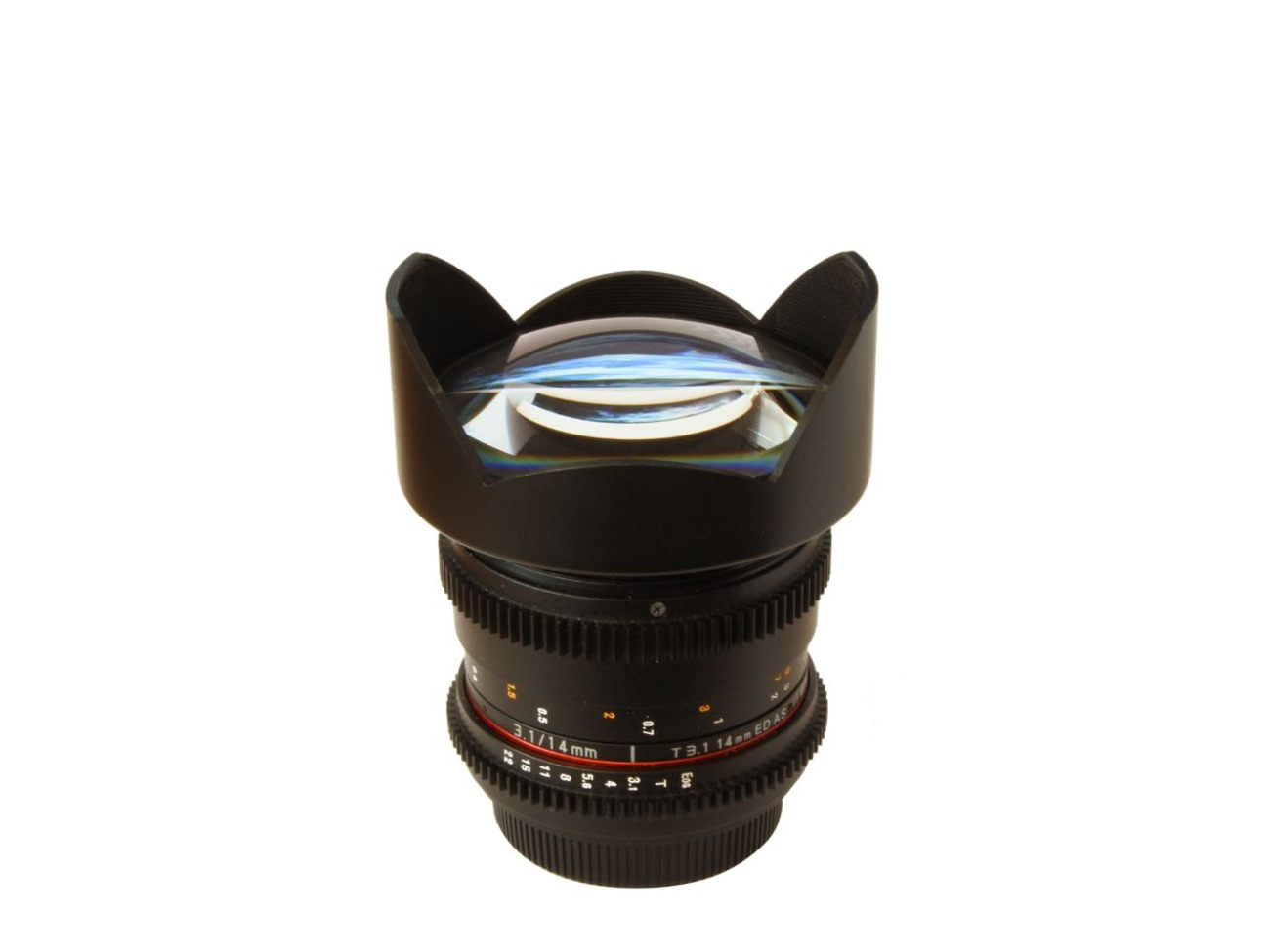 Samyang 14mm cine lens