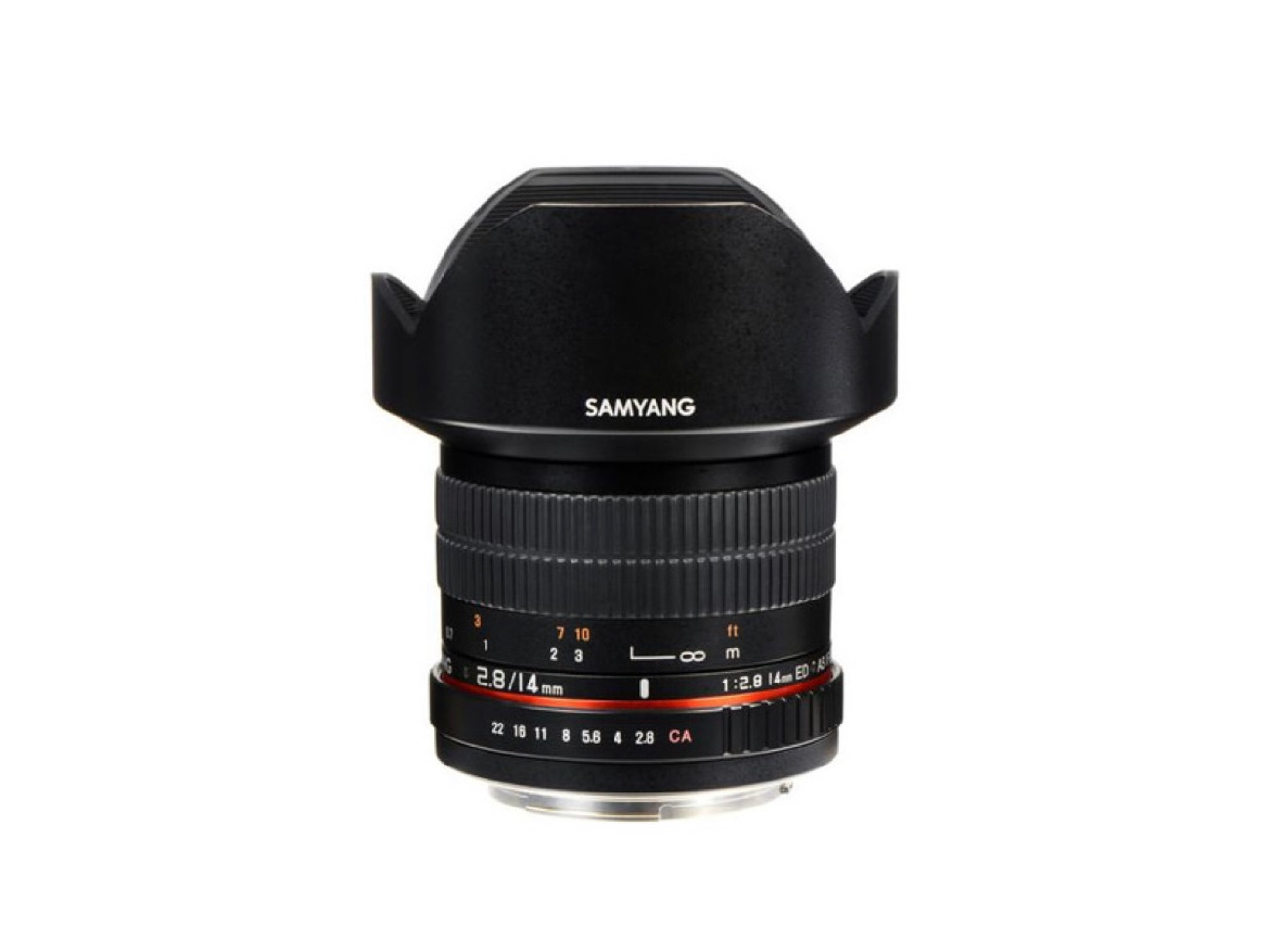 Samyang 14mm f2.8 ed as if umc mf lens (canon ef)