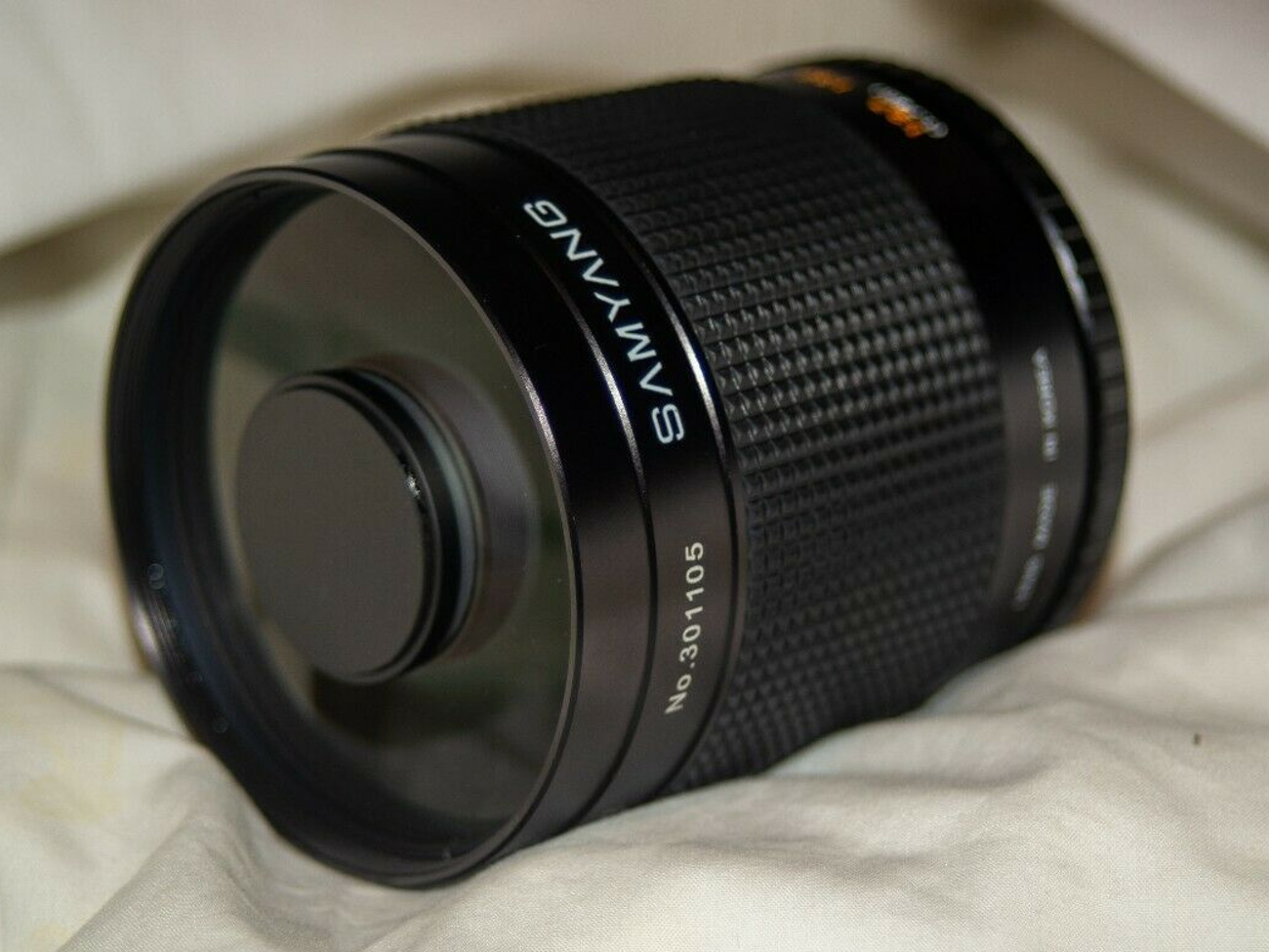 Samyang 500mm f/8.0 mirror lens with 2x converter & filters