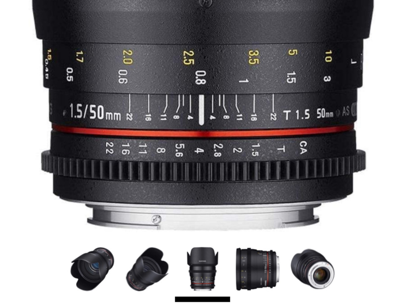 Samyang 50mm lens ef mount