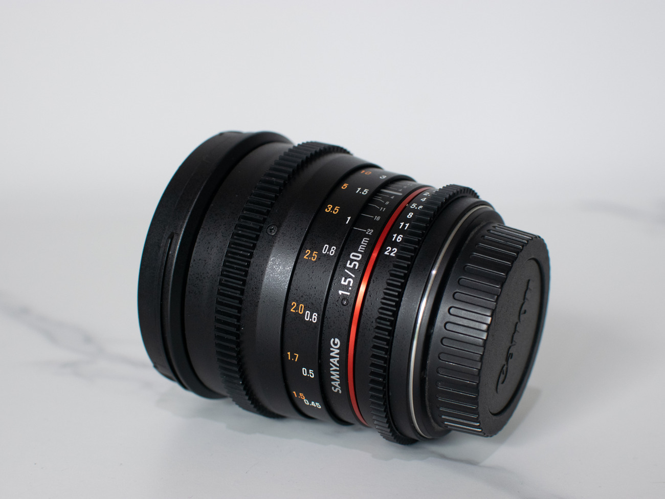 Samyang 50mm t1.5 cine prime lens ef mount