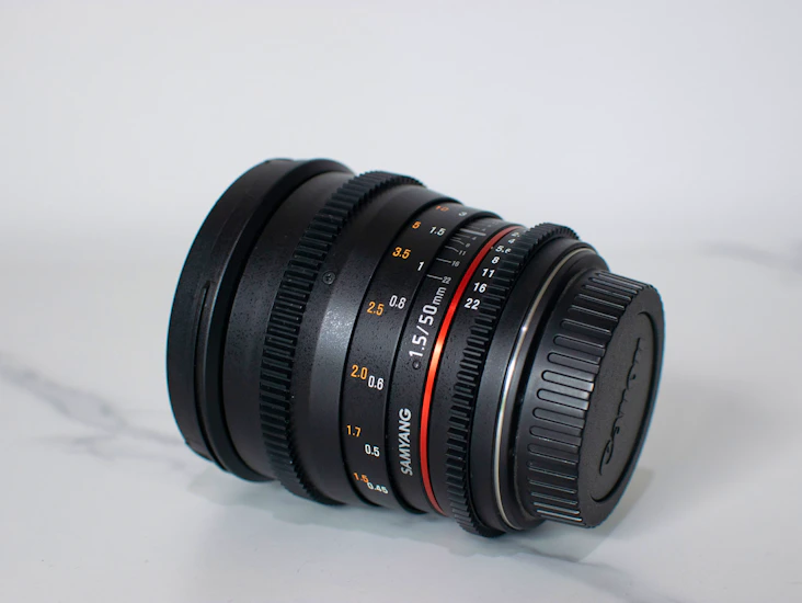 Samyang 50mm t1.5 cine prime lens ef mount