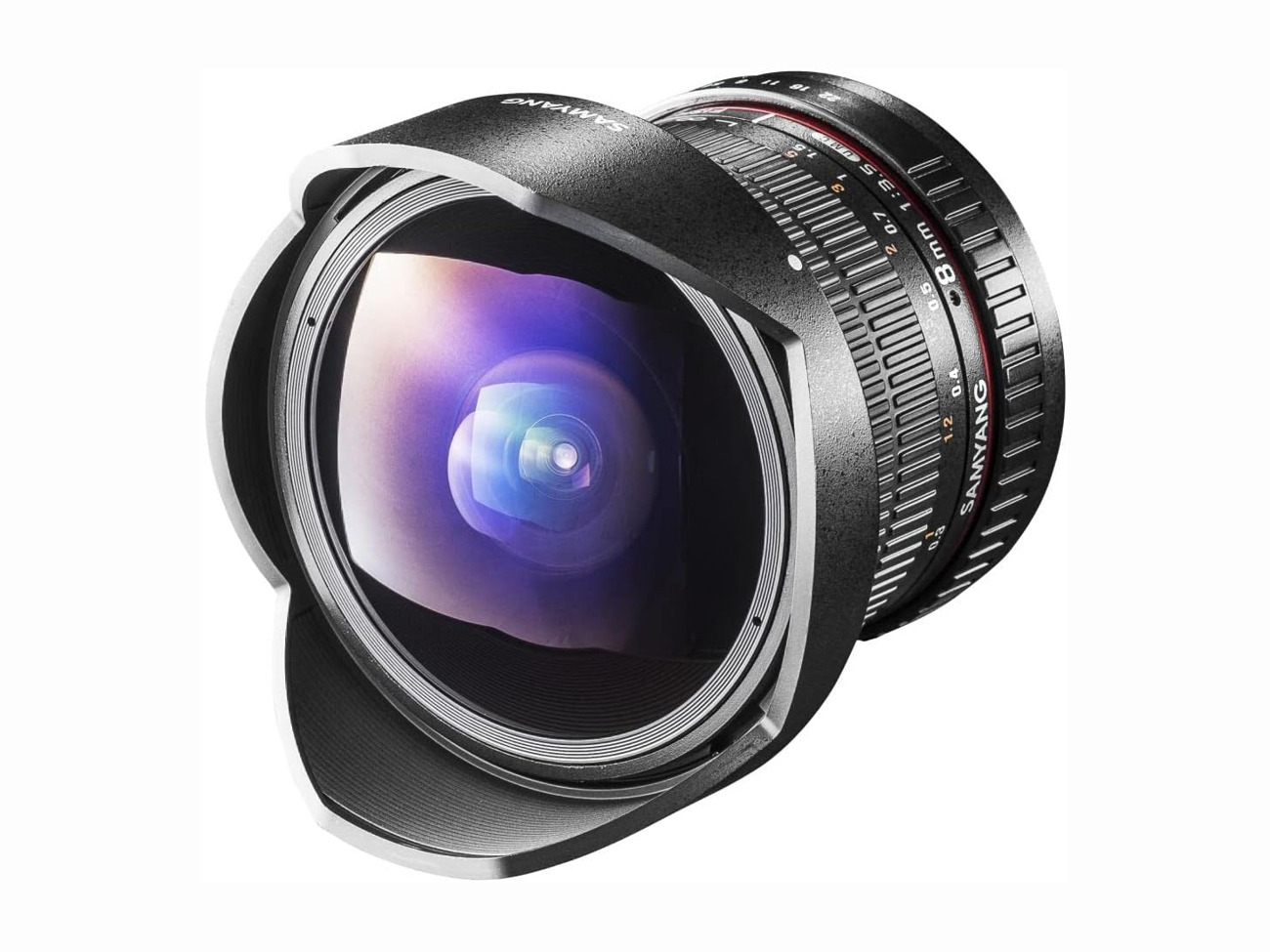 Samyang 8 mm f/3.5 umc cs ii fisheye lens - for canon
