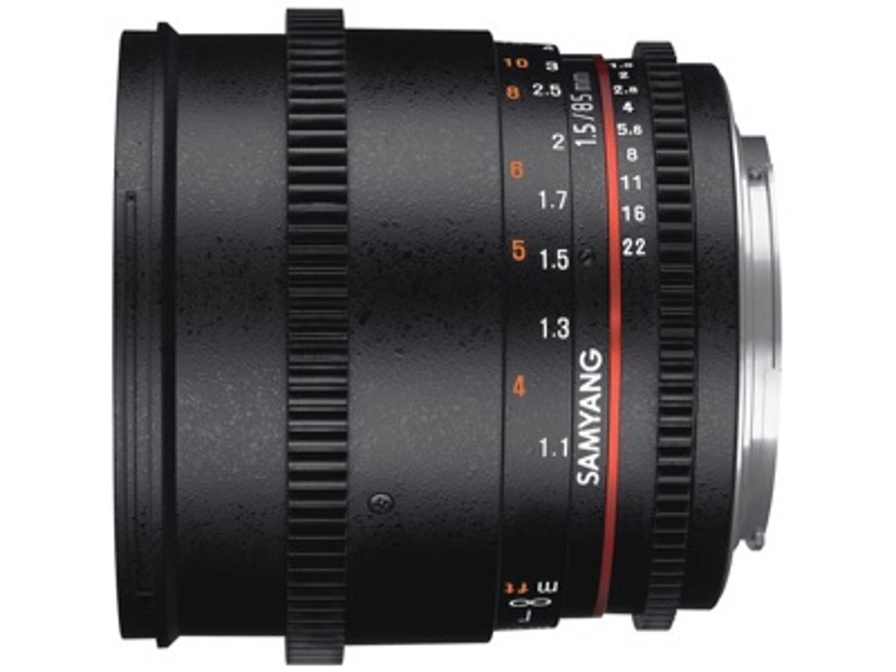 Samyang 85mm t1.5 video lens: canon ef mount