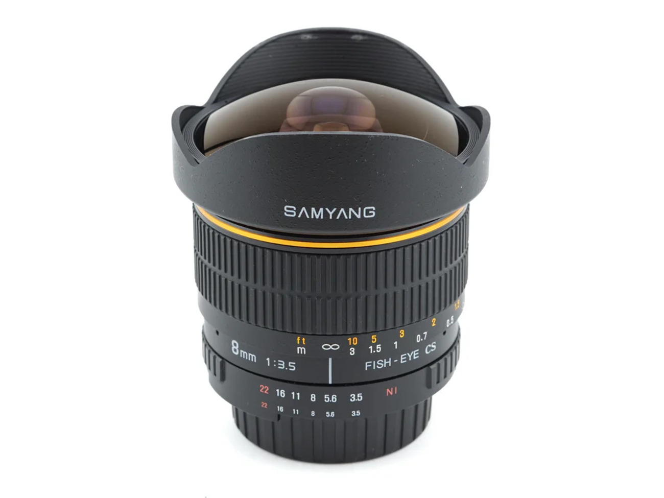 Samyang 8mm f3.5 umc fish-eye cs ef