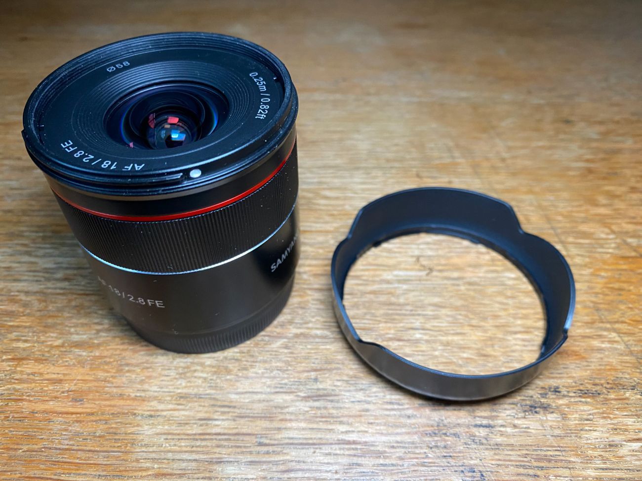 Samyang af 18mm f2.8 lens - sony e mount