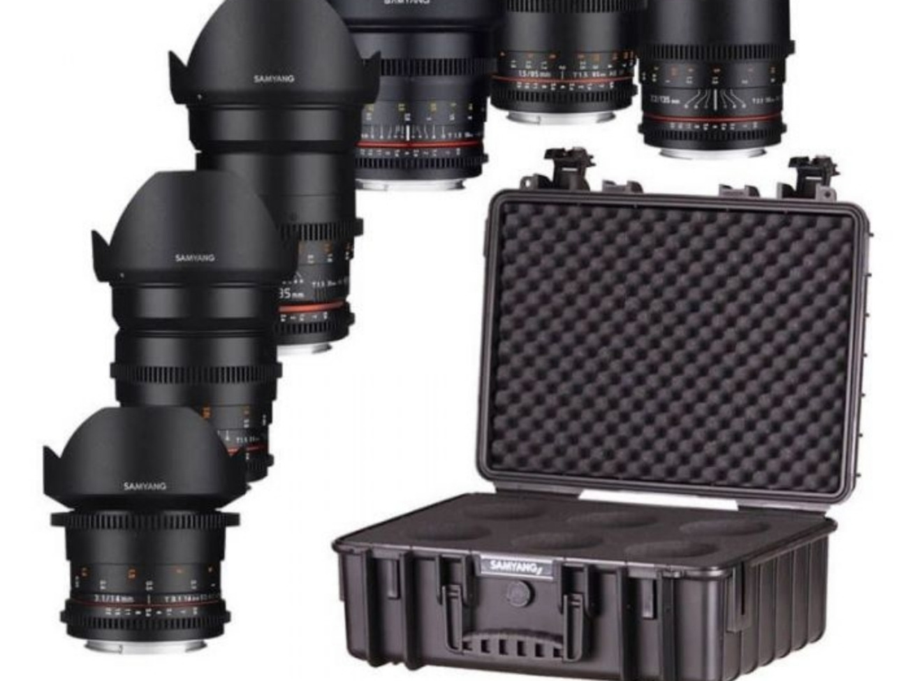 Samyang cine prime lens kit