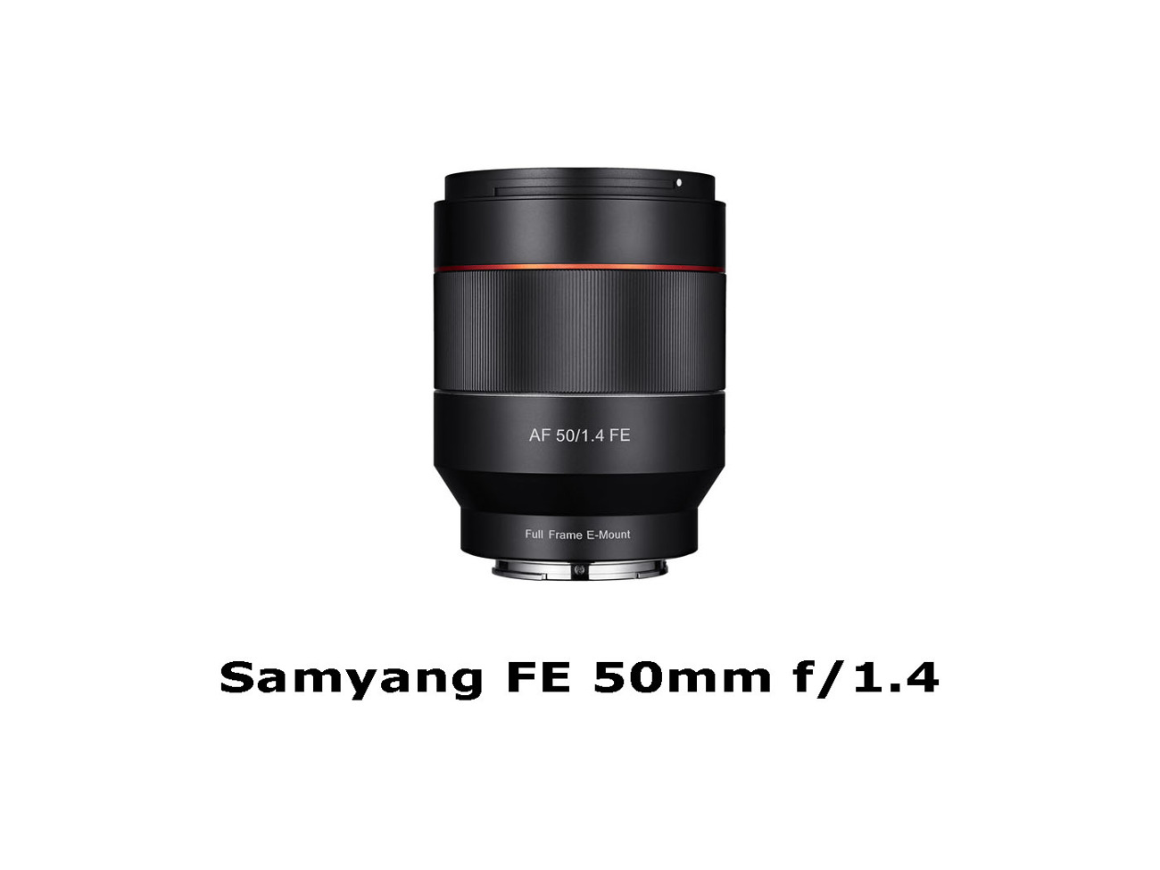 Samyang fe 50mm f1.4 af lens