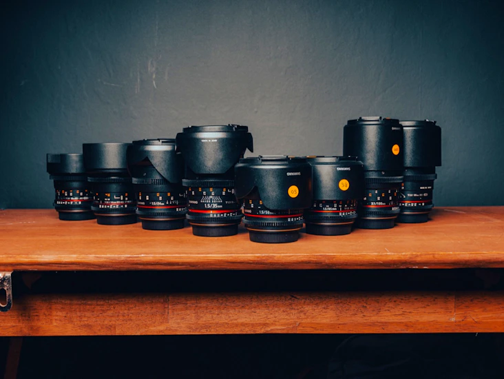 Samyang full frame vdslr cine lens set (ef mount)