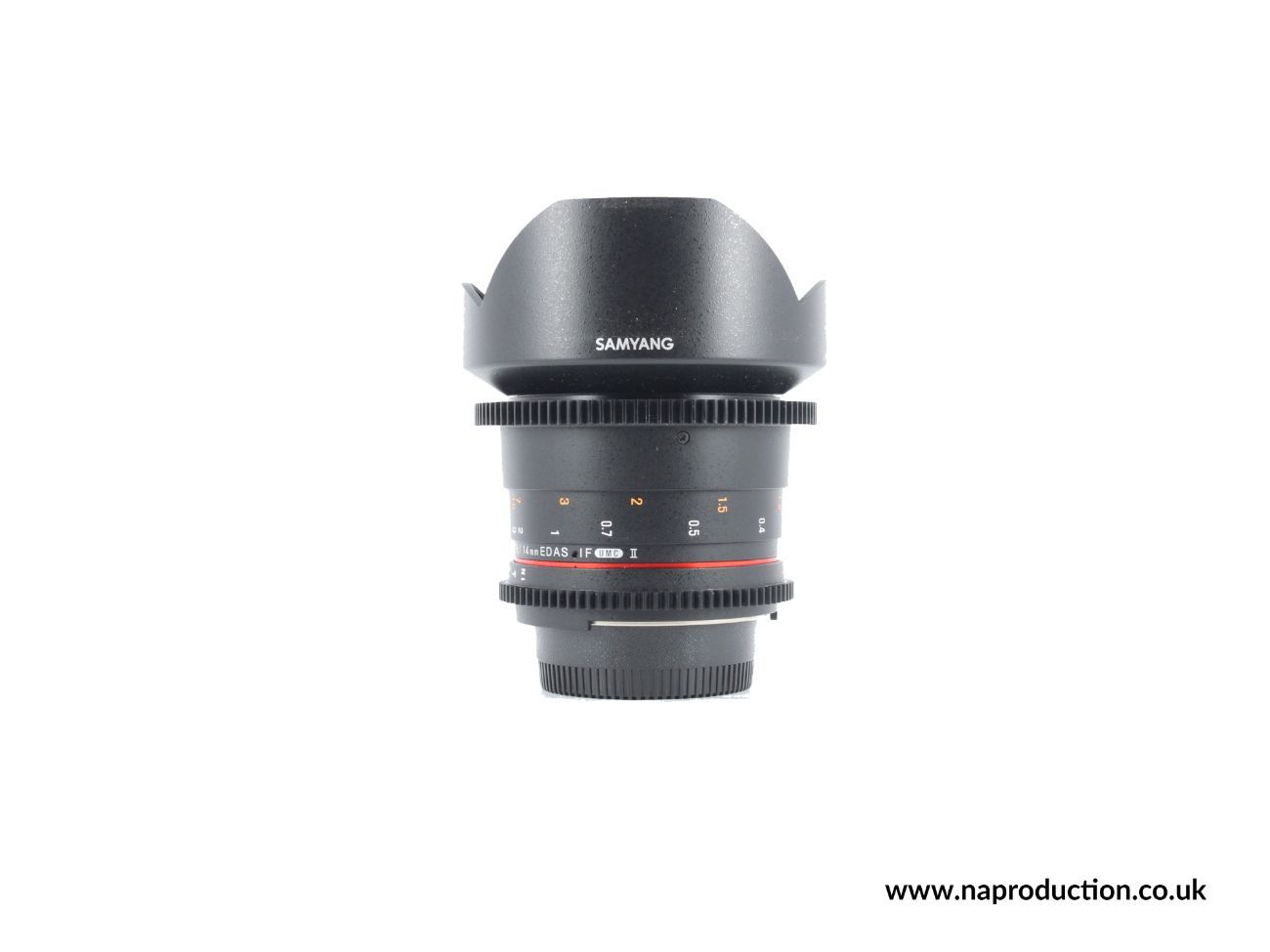 Samyang (nikon f mount) 14mm t3.1 video lens 