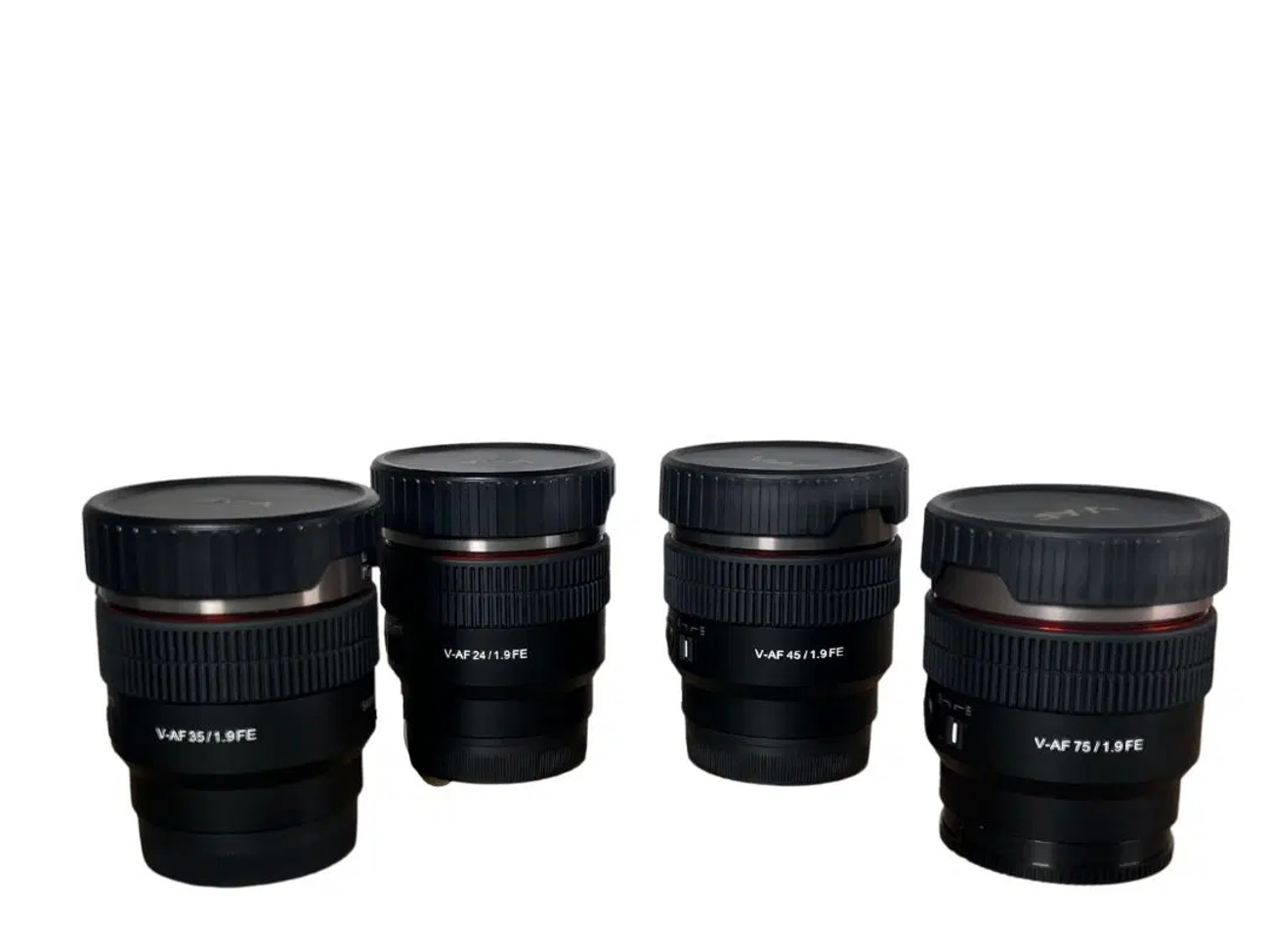 Samyang v-af t1.9 sony fe 24mm/35mm/45mm/75mm cine lenses