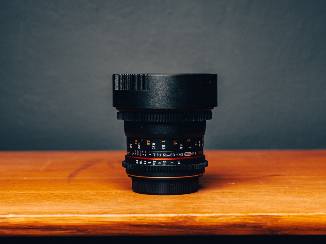 Samyang vdslr 12 mm t3.1 fisheye (ef mount)