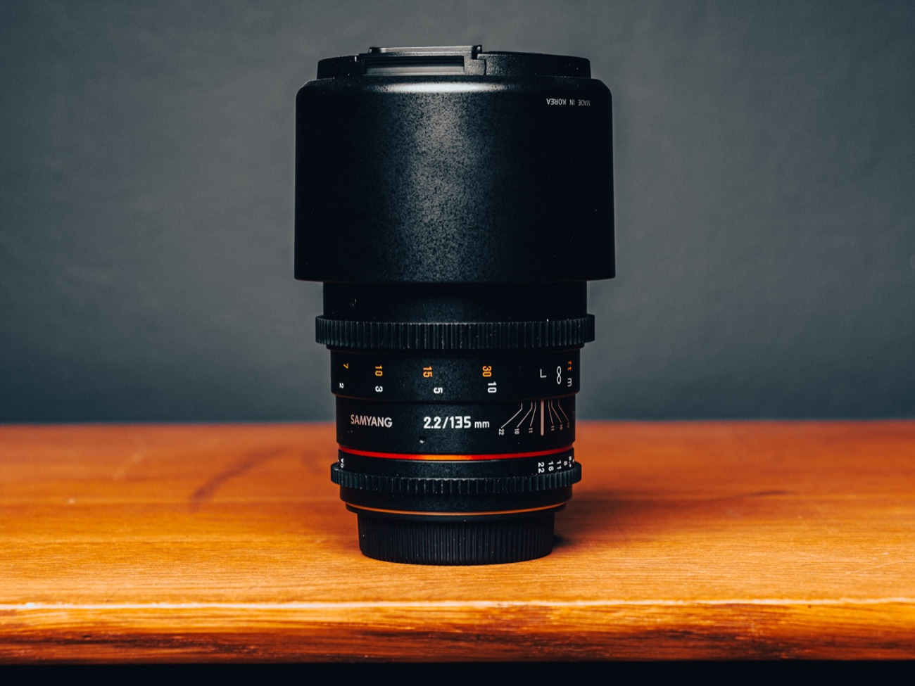 Samyang vdslr 135 mm t2.2 (ef mount)