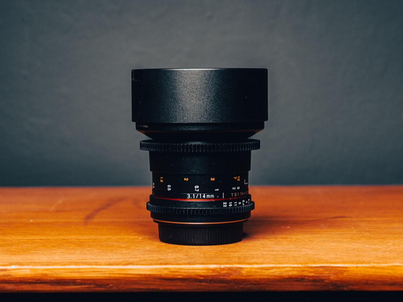 Samyang vdslr 14 mm t3.1 (ef mount)