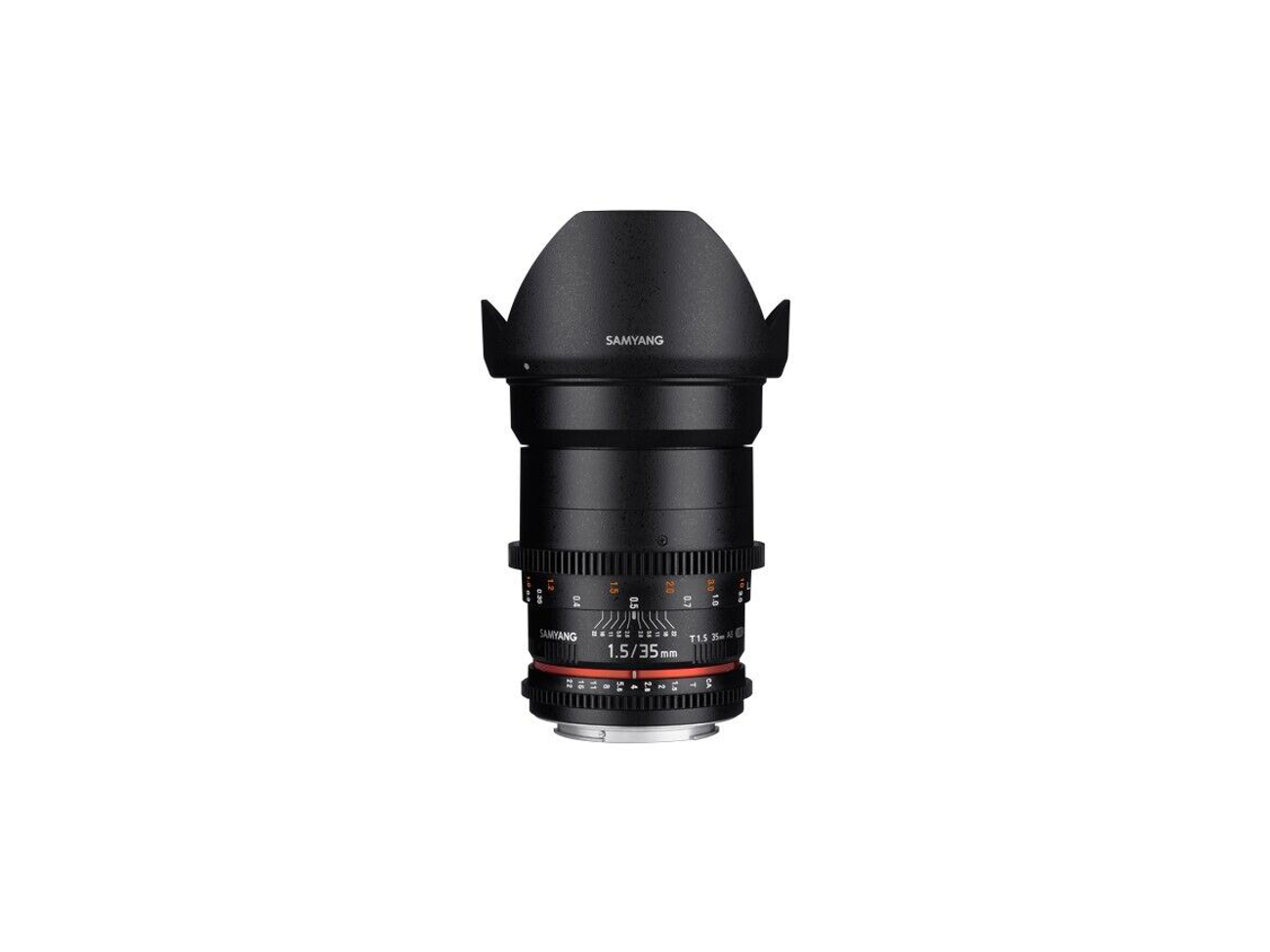 Samyang 35mm vdslr ii ef t1.5 cine prime lens 