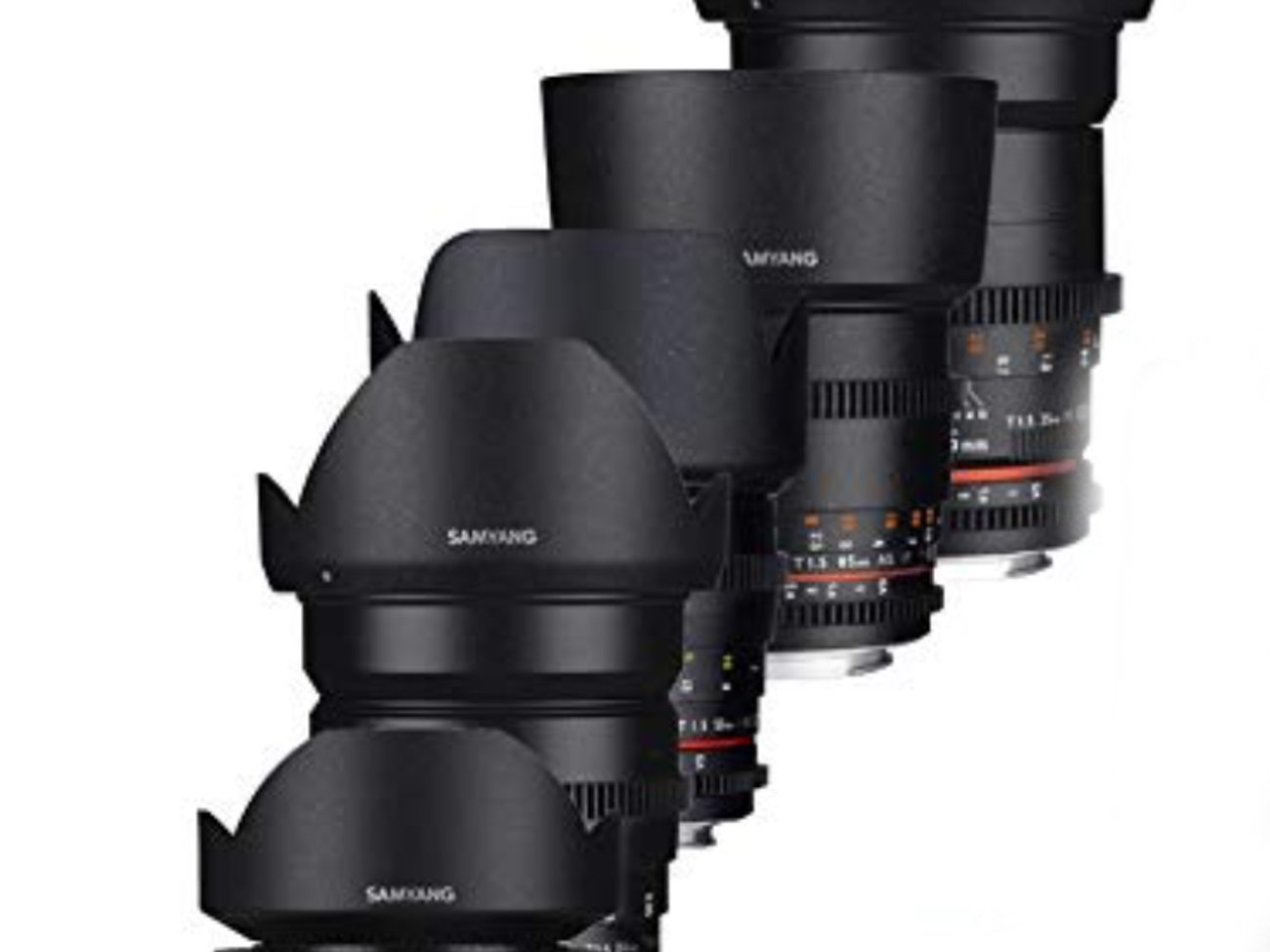 Samyang vdslr lenses