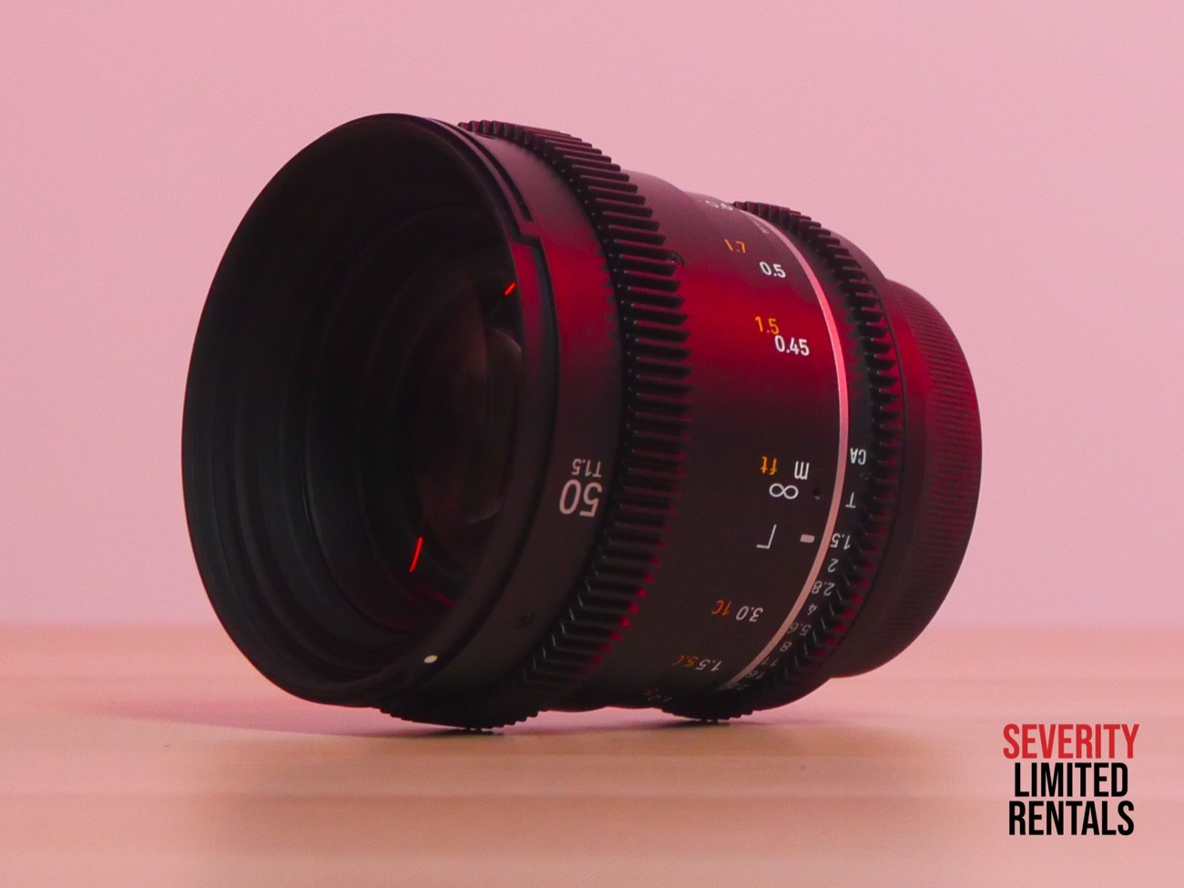 Samyang vdslr mk2 50mm t1.5 cine prime lens