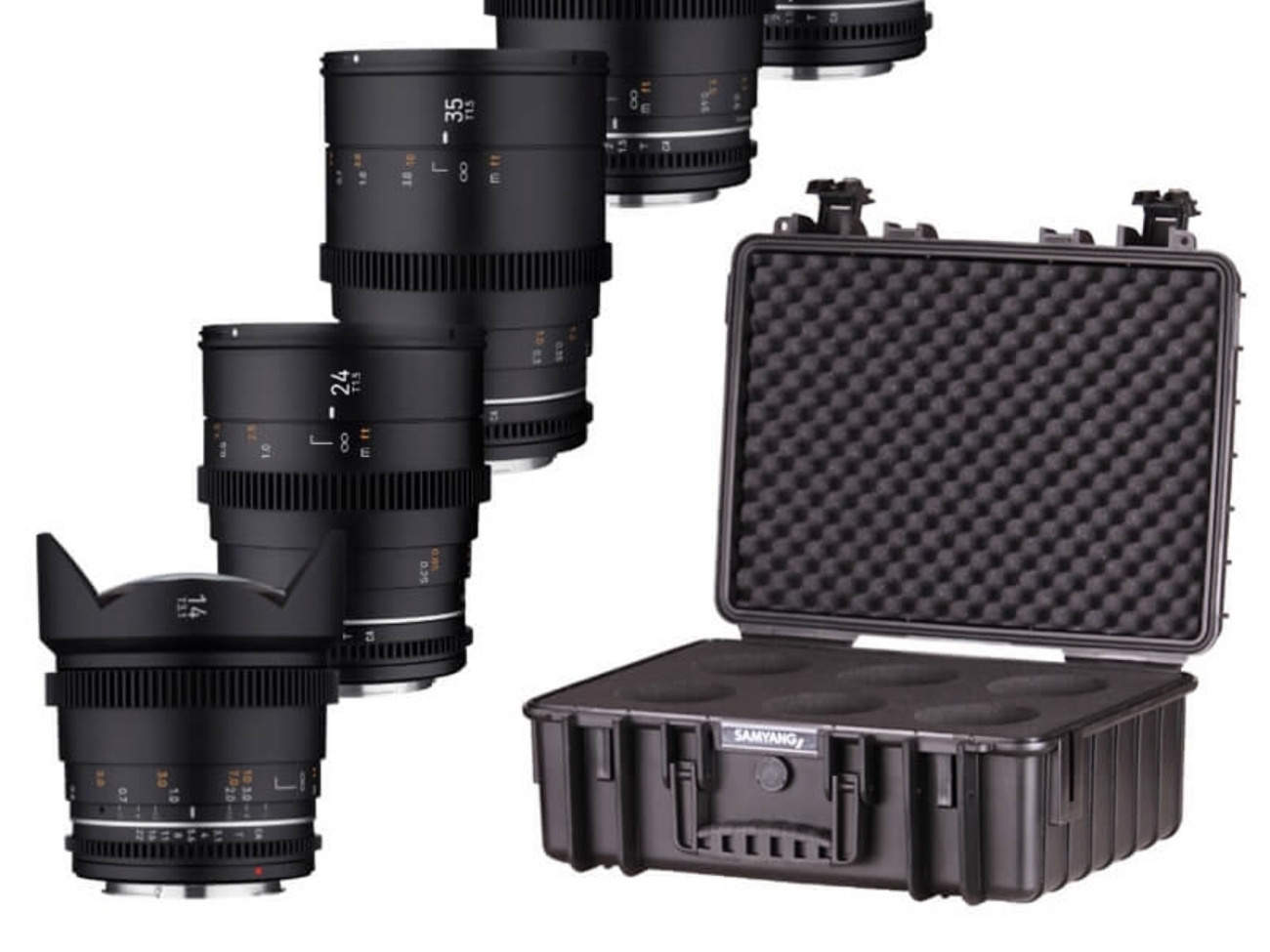 Samyang vdslr mk2 kit - ef mount